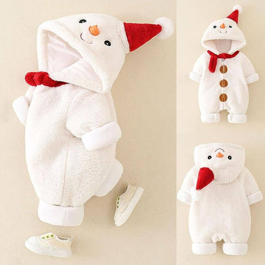 👶❄️ بدلة رجل الثلج للمواليد