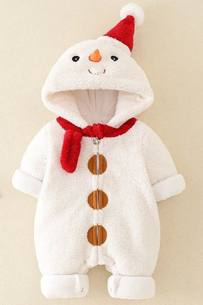 👶❄️ بدلة رجل الثلج للمواليد