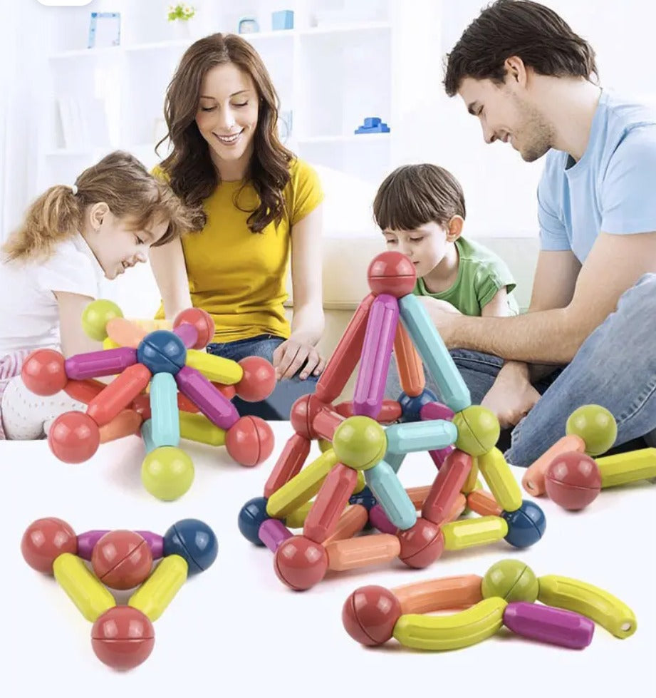 لعبة البناء المغناطيسية (42 قطعة)