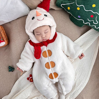 👶❄️ بدلة رجل الثلج للمواليد